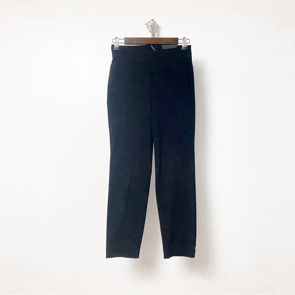 Harve Benard Preppy Casual Chic Fall Preppy Classic Slim Ankle Trouser Pants